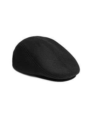 Black wool Ivy Cap RUSLAN BAGINSKIY | IVC033FW25WPFRBBLK